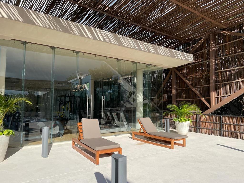 Apartament Loft En Aldea Zama Tulum Zewnętrze zdjęcie